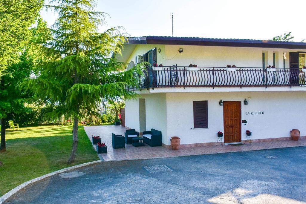 Hotel La Quiete Anagni Exterior foto
